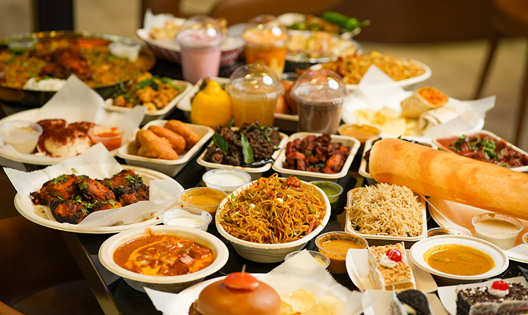 South Indian platter